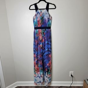 Little Mistress Chiffon Maxi Dress